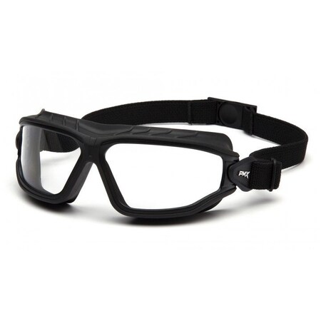 Pyramex - Torser - Black strap/clear H2MAX anti-fog lens GB10010TM